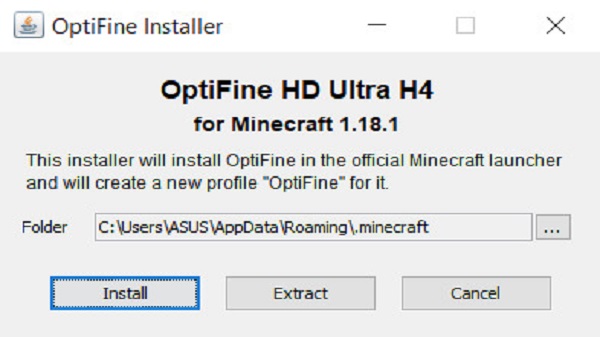 optifine download minecraft