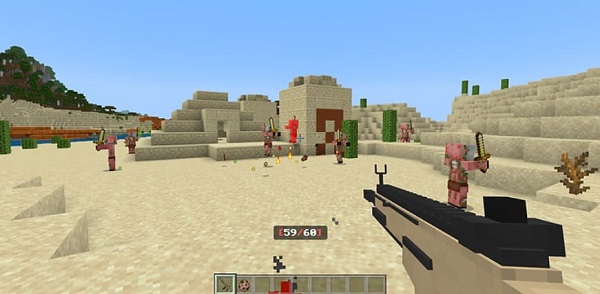 Arath's Guns addon minecraft