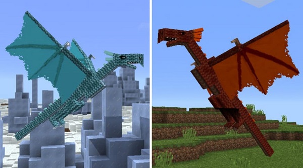 Aveo Dragon addon minecraft