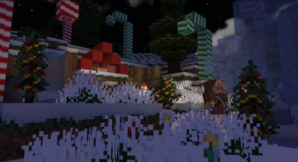 Winter Pack addon minecraft