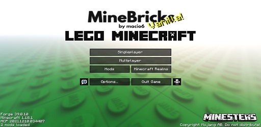 Lego Minecraft Texture Pack