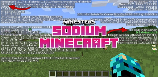 Sodium Mod 1.18.2, 1.16.5 (Boost FPS) Minecraft - Free Download