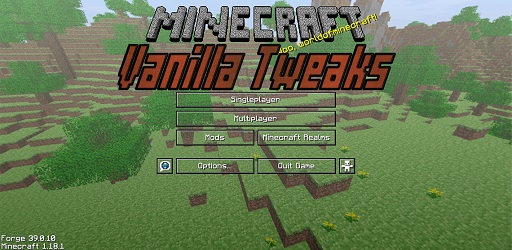 vanilla tweaks on realms