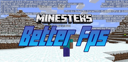 Better FPS Mod 1.12.2 (FPS) - Free Download for Minecraft