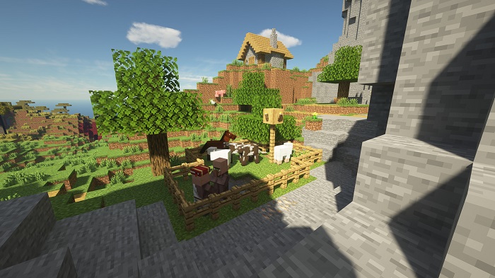 Minecraft 2.0 – Extreme Graphics + Ray Tracing / Path Tracing PTGI