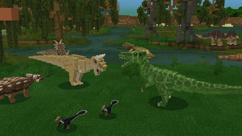 dinosaurs addon download