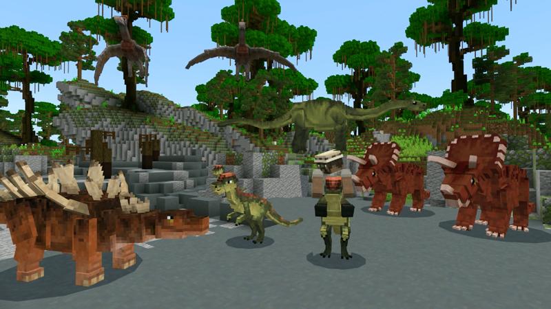 dinosaurs mcpe bedrock
